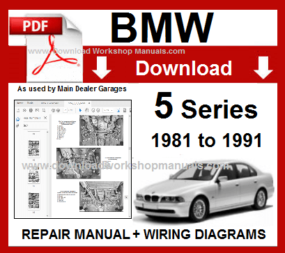 BMW 5 Series PDF Workshop Repair Manual FREE Download